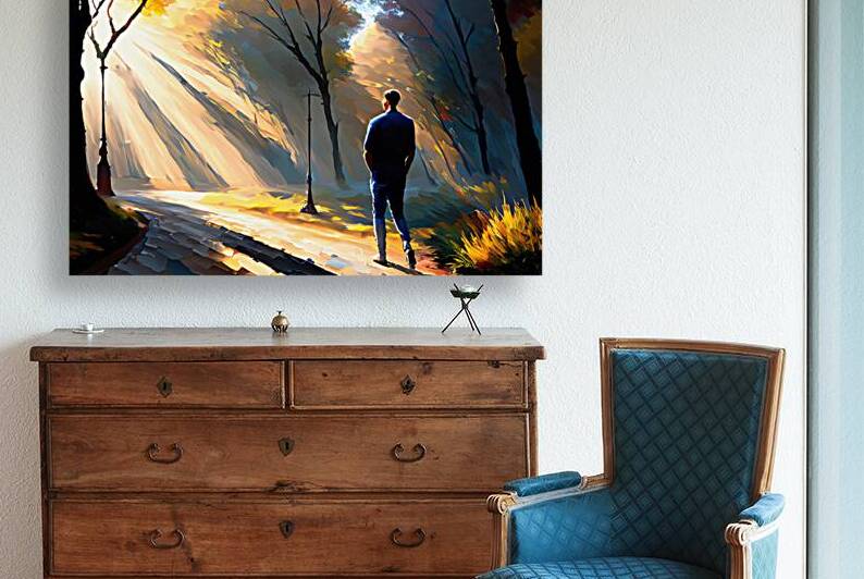 Backlit path - GIA-2309-1048-OIL-1 by JordiCarrio