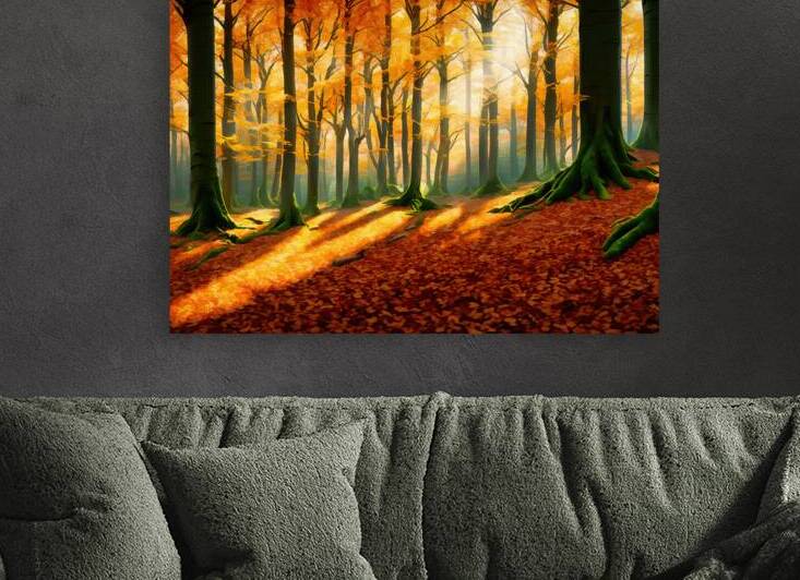 Autumn in the beech forest - GIA-2310-1090-ILU by JordiCarrio