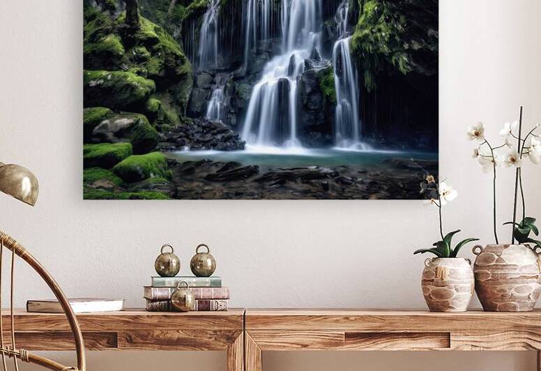 Serene Waterfall - GIA-2310-1118-PIN by JordiCarrio