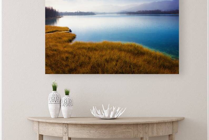 Horizon of Banyolas Lake - CR2201-6636-GLA by JordiCarrio