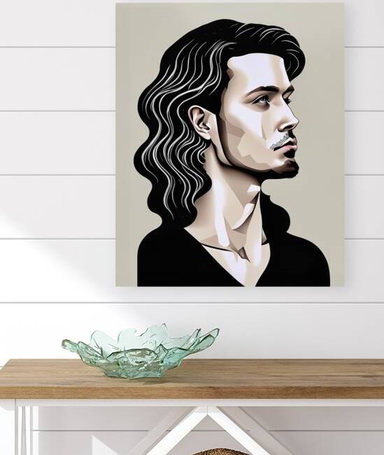 Abstract Look in Male Profile - GIA-2310-1134-PIN by JordiCarrio