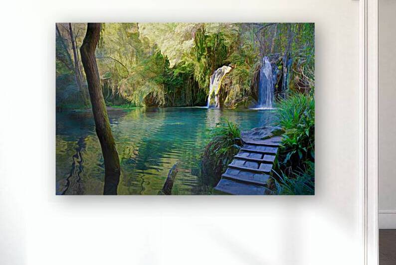 Aquatic dream oasis - CR2201-6720-PIN by JordiCarrio