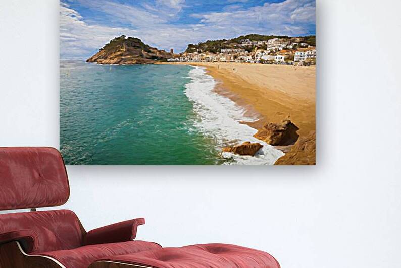Picturesque Beach - CR2204-6898-PIN by JordiCarrio