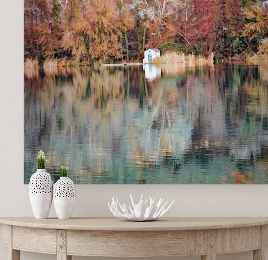 Autumn Mirror in Calm Waters - CR2301-8531-PIN by JordiCarrio