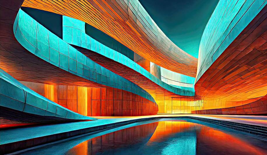 Architectural Dawn - GIA2401-0147-ILU by JordiCarrio