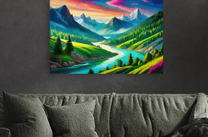 Vibrant Valley - GIA2401-0155-ILU by JordiCarrio