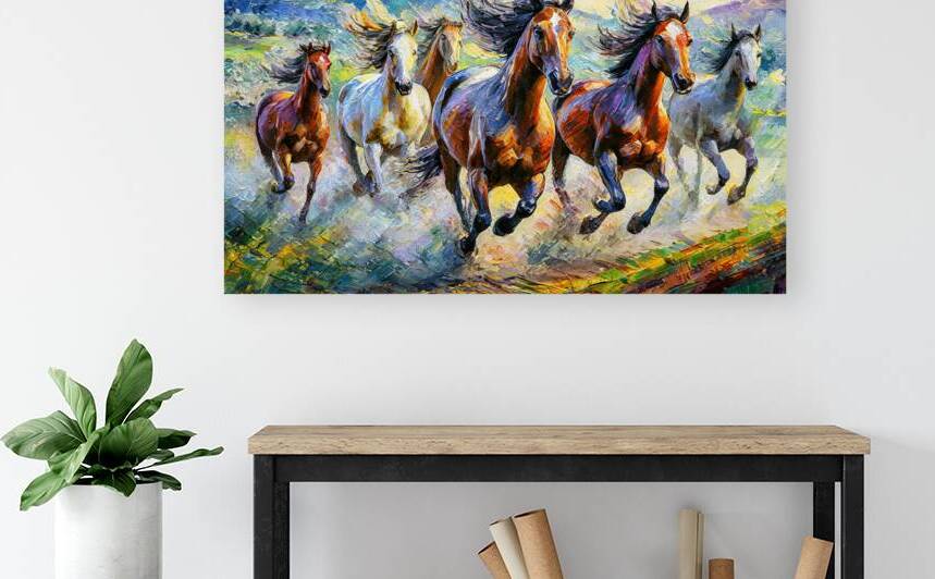 Impetuous Gallop - GIA2401-0160-OIL by JordiCarrio