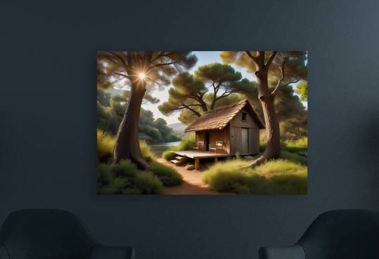 Shelter in the woods - GIA2401-0183-ILU by JordiCarrio