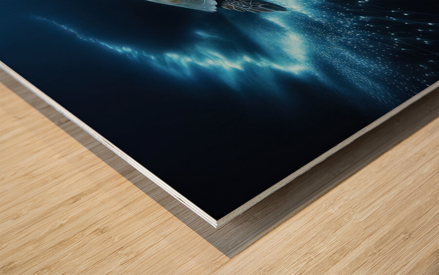 Luminous Journey - GIA2401-0194-REA Wood print