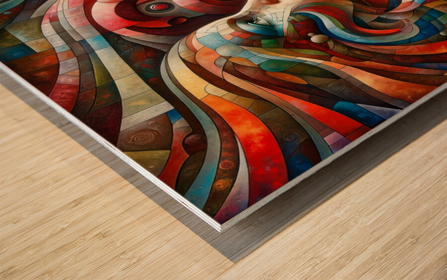 Winds of Harmony - GIA2401-0191-ILU Wood print