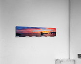 Panoramic Sunset Acrylic Print