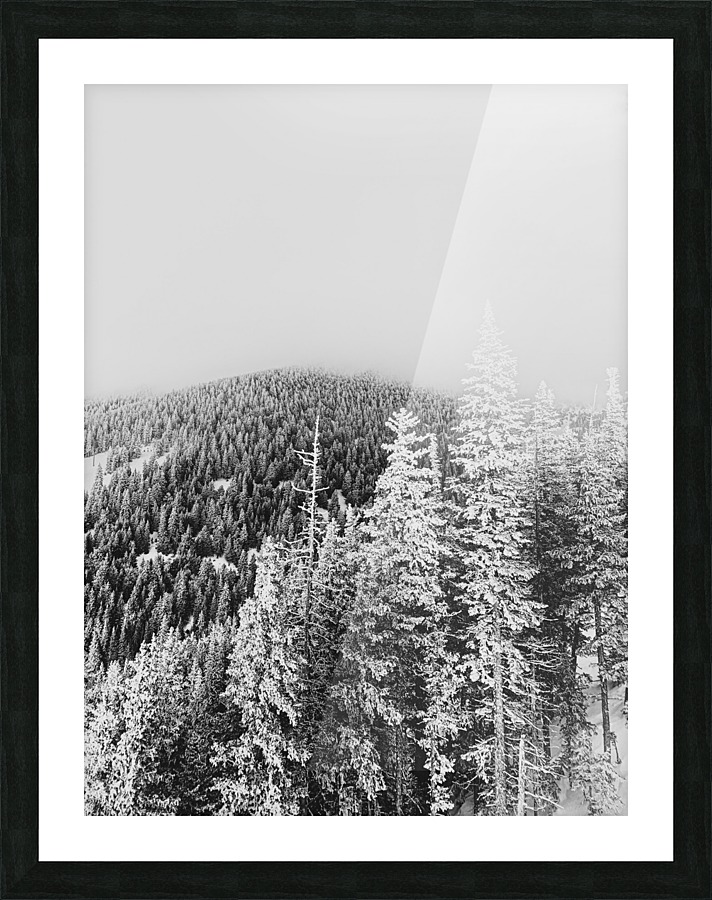 Shrouded  Picture Frame print