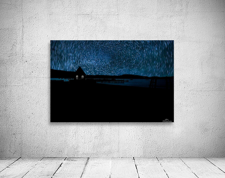 Star Trails Wall Preview