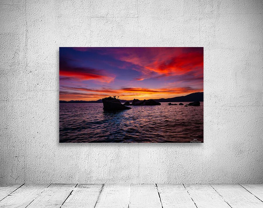Sunset on the Lake Wall Preview