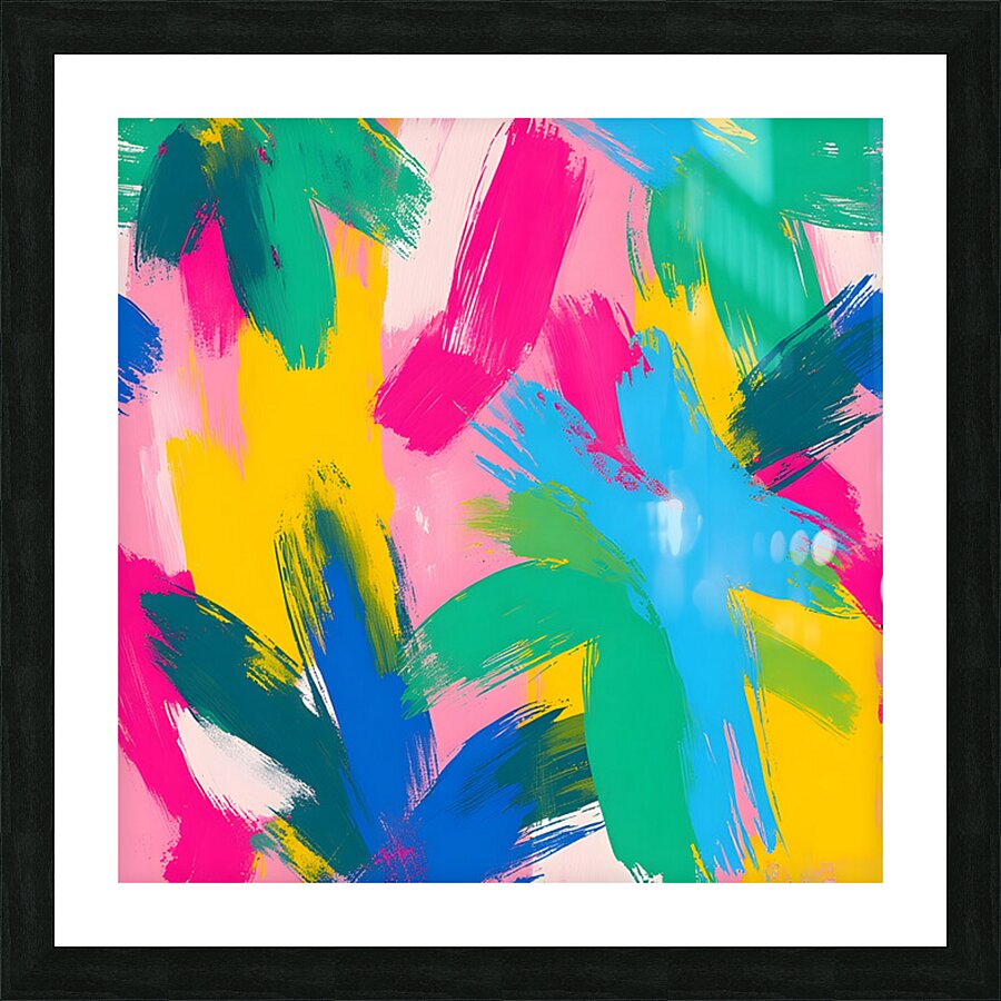 Palm Trees Picture Frame print