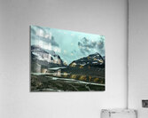 Chilly Blue Acrylic Print