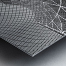 Lines to the Sky Metal print