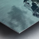 Chilly Blue Metal print