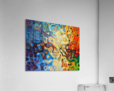 Texture Abstract Structure Acrylic Print