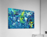 Acrylic Paint  abstract Acrylic Print