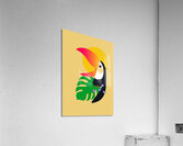 Toucan Monstera Poster Acrylic Print