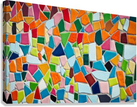 Mosaic abstract Canvas Print