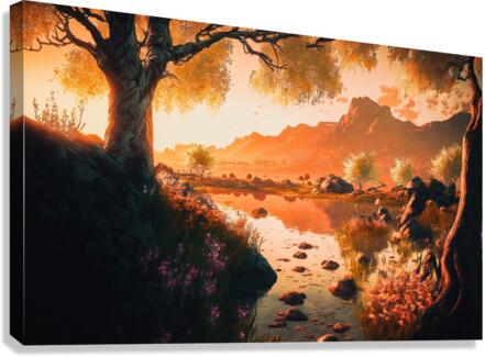 nature landscape 4 Canvas Print