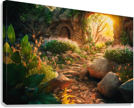 forest nature landscape Canvas Print