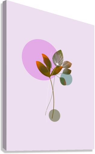Plants Branches Botanical Canvas Print