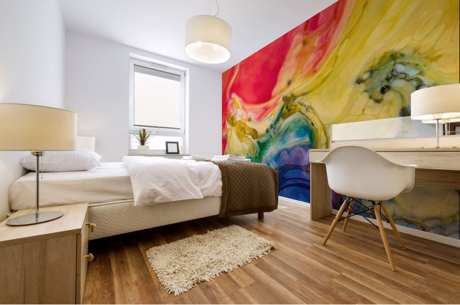 Art Multicolouredabstract Mural print