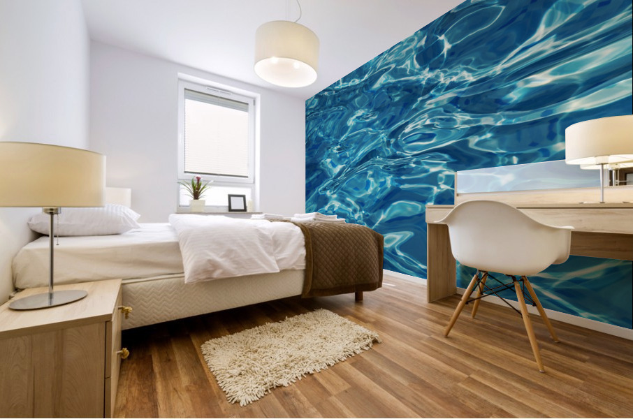 Surface Abstract water Mural print