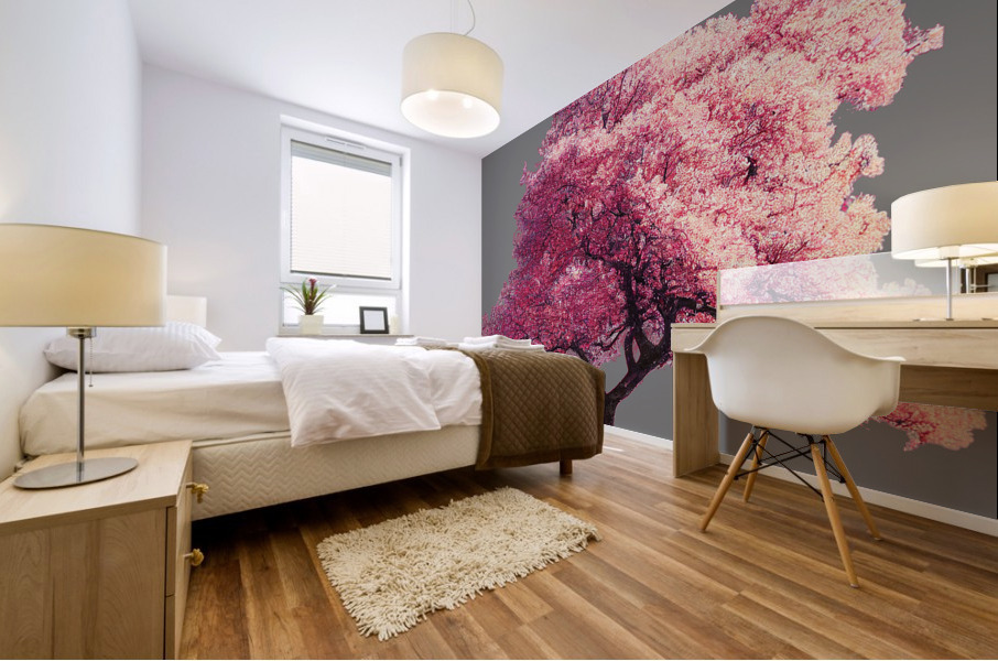 Cherry Tree Nature Mural print