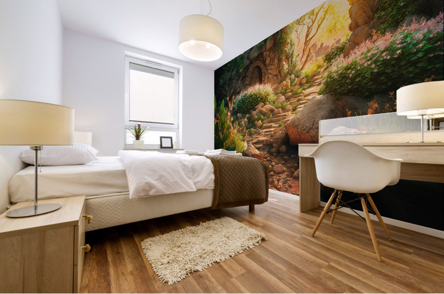 forest nature landscape Mural print