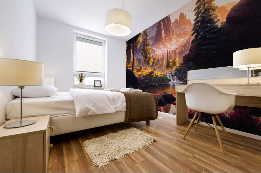 nature landscape  forest 13 Mural print