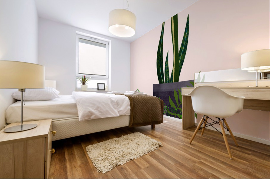 Botanical Plants Mural print