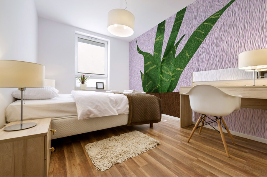 Plants Leaves Sheet Mural print