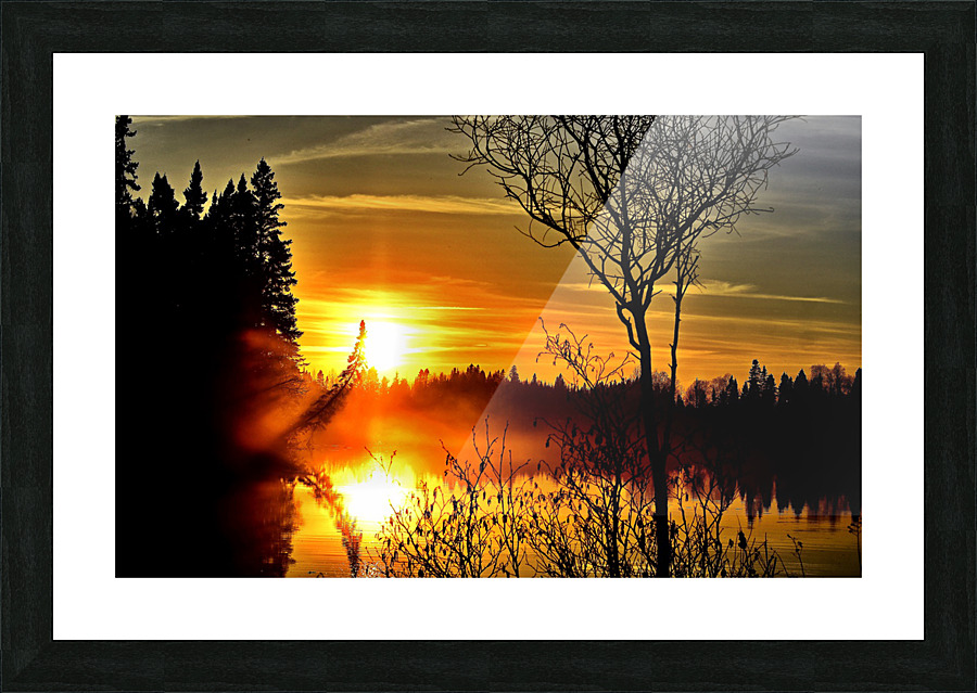 Beautiful nature landscape Picture Frame print
