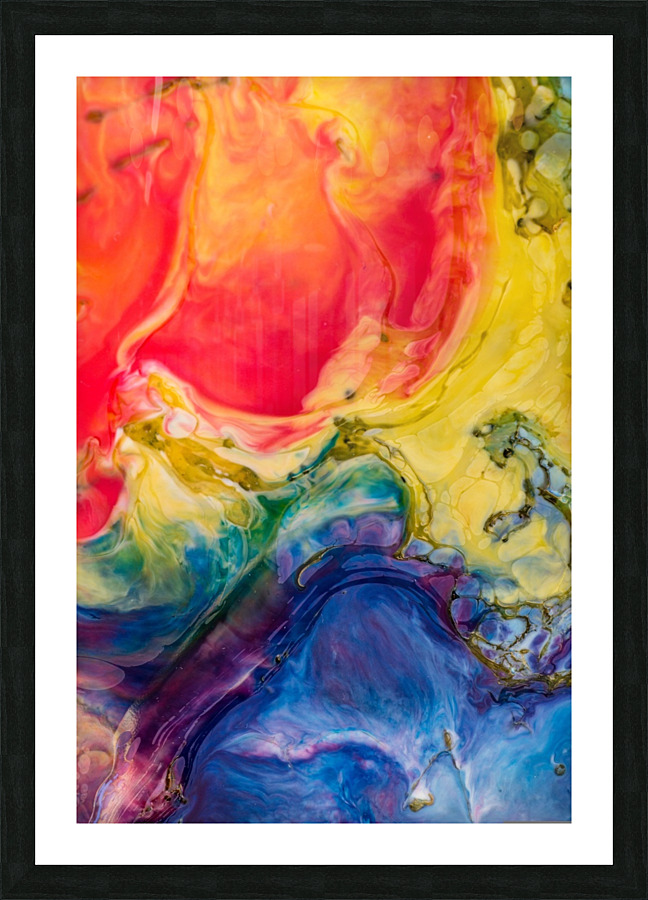 Art Multicolouredabstract Picture Frame print