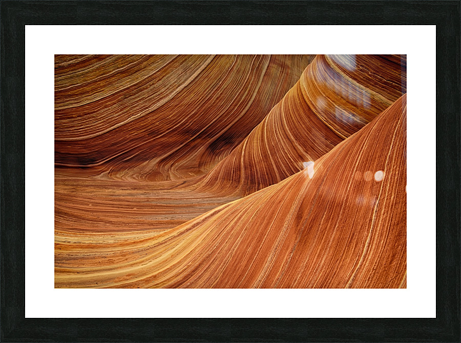 Sandstone Landscapeabstract Picture Frame print