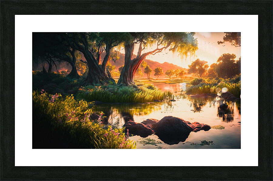 nature landscape 5 Picture Frame print
