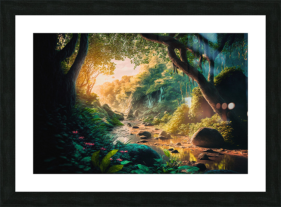 nature landscape  forest 21 Picture Frame print