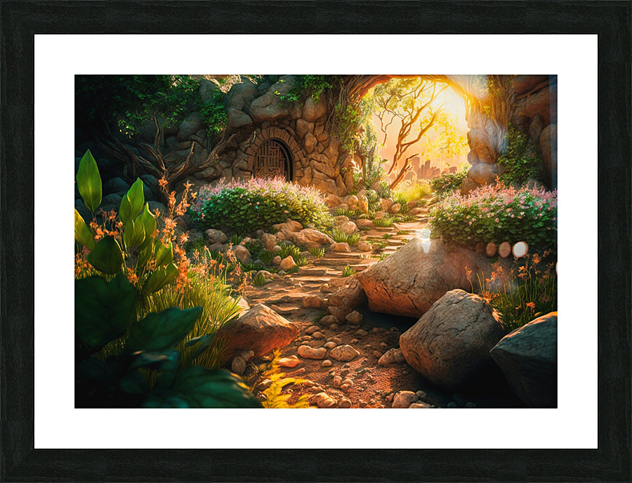 forest nature landscape Picture Frame print