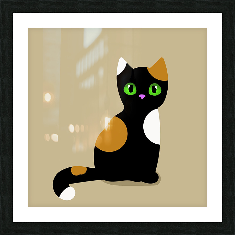 Cat Kitten pet Picture Frame print