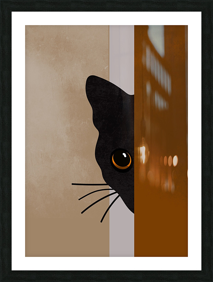 Cat Pet Picture Frame print