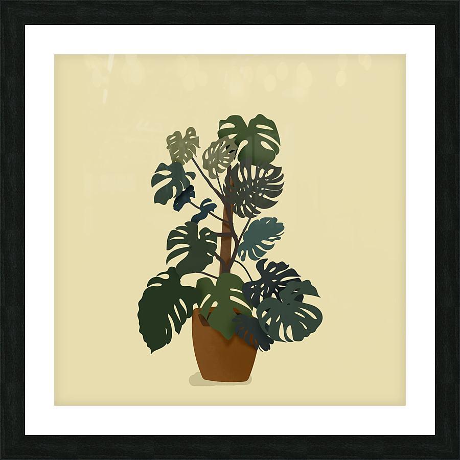 Sheet Leaves Plant Picture Frame print