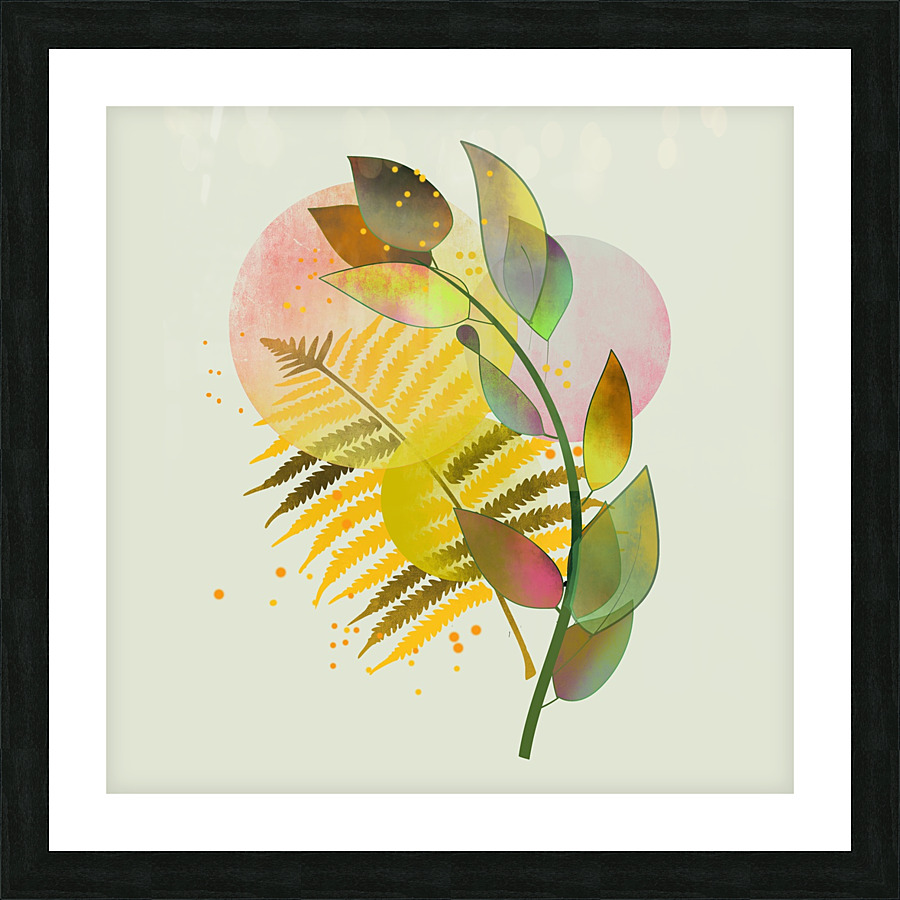 Plant Sheet Botanical Picture Frame print
