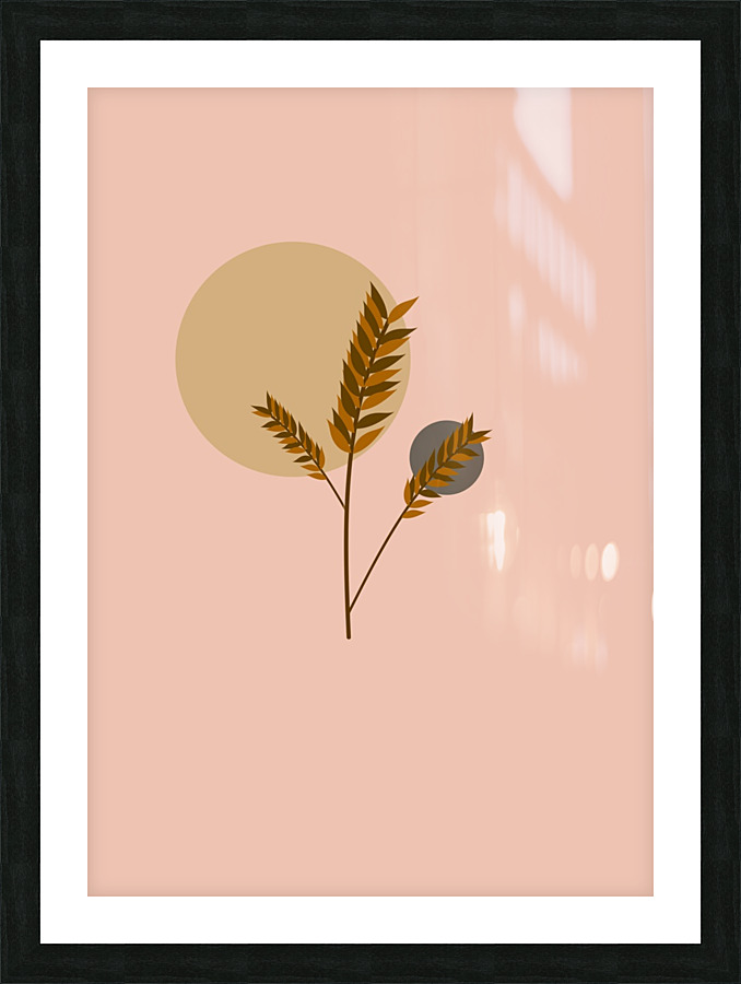 Wheat Oats Grain Picture Frame print