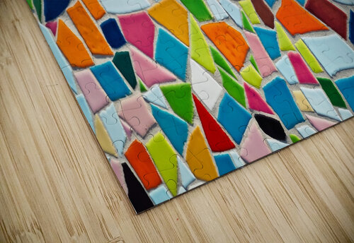 Mosaic abstract Ned Bezou puzzle
