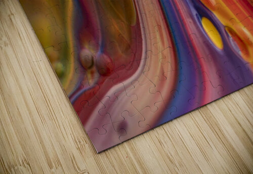 Mountain Colors abstract Ned Bezou puzzle
