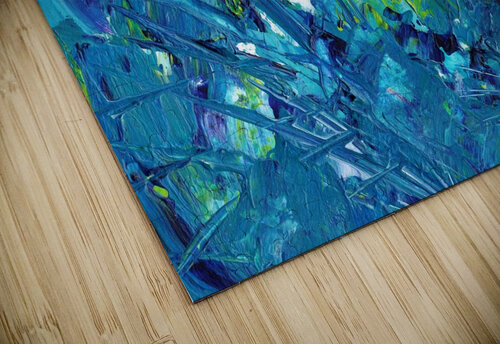 Acrylic Paint  abstract Ned Bezou puzzle